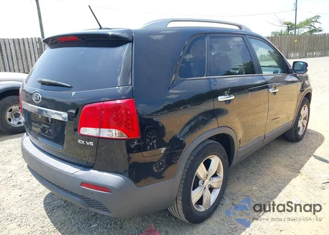 2013 Kia Sorento Ex V6 из США, поврежденный, VIN 5XYKU4A23DG419089